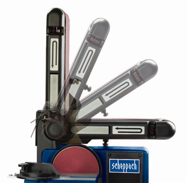 Szlifierka taśmowo-tarczowa Scheppach BTS800 - obrazek 3