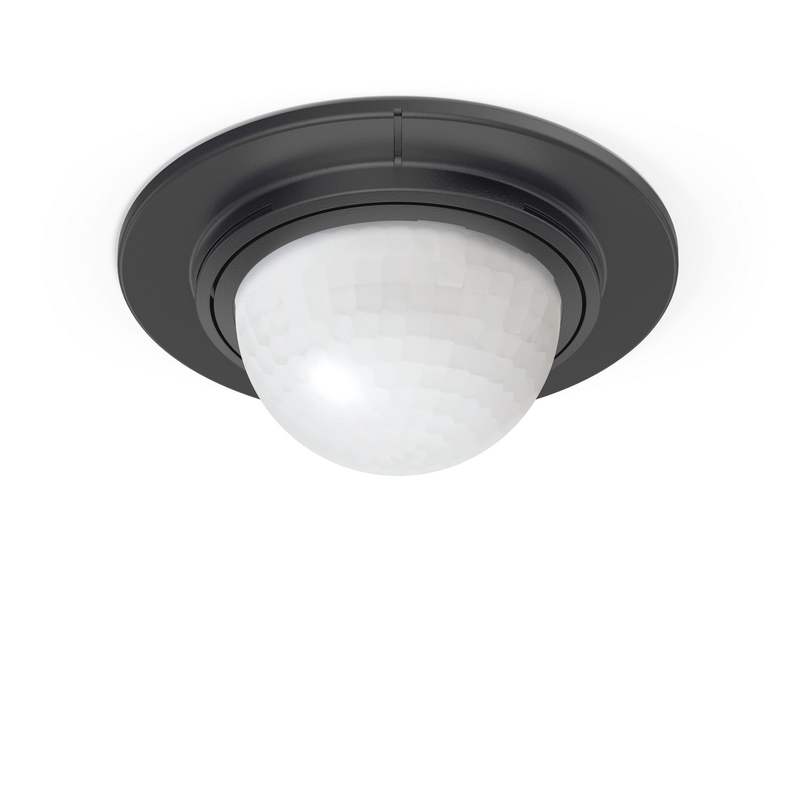Steinel IS360-1 DE Motion and Twilight Sensor Flush Mount IP54 Round Black