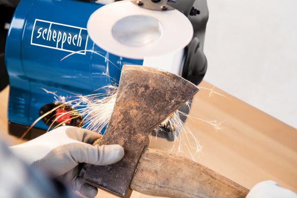 Szlifierka stołowa Scheppach BG200AL - obrazek 3