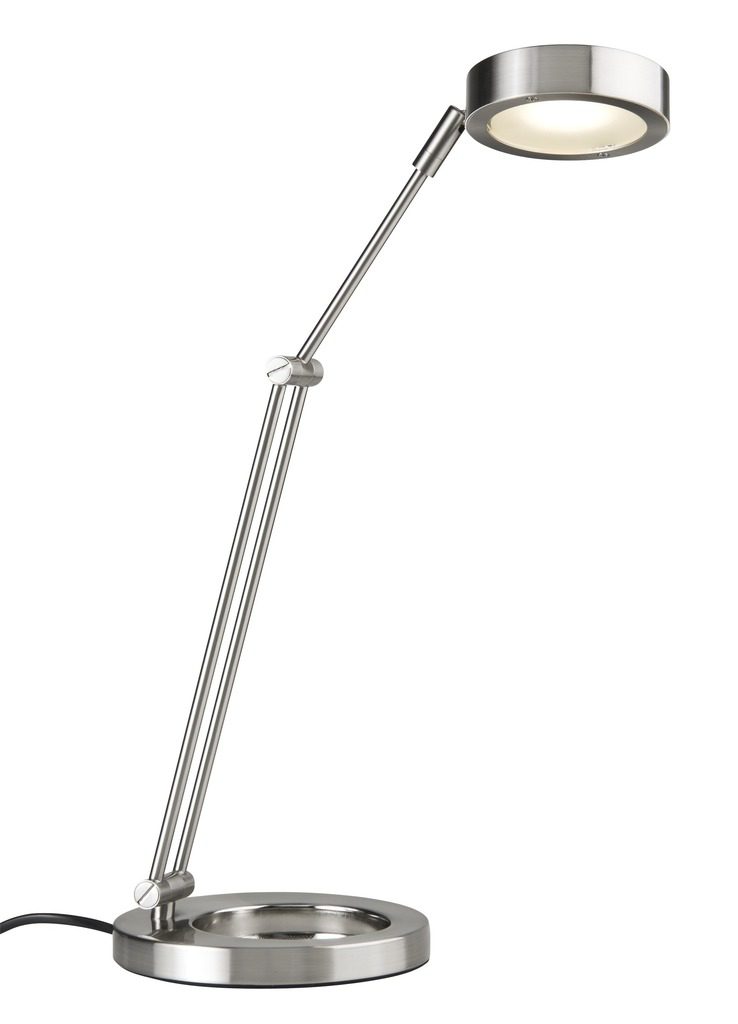 Lampka biurkowa ZED LED 5W 359lm 3000K 230V szczotkowane żelazo / metal - obrazek 2