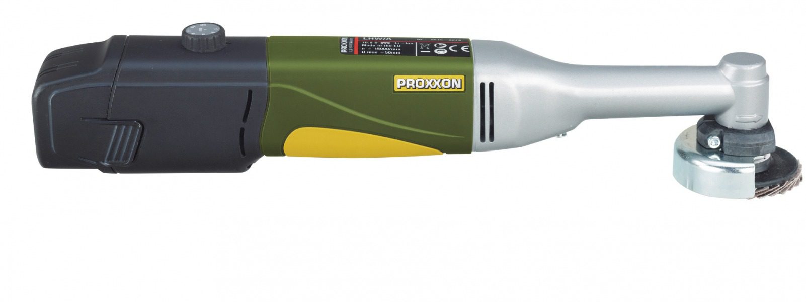 Szlifierka kątowa Proxxon LHW/A akumulatorowa - samo urządzenie bez akumulatora oraz ładowarki - obrazek 2