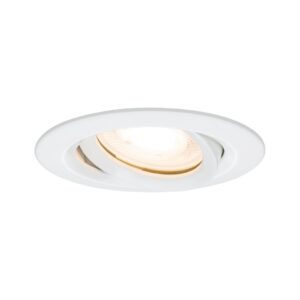NOVA PLUS LED DIM recessed fixture adjustable GU10 7W 460lm 93mm 2700K IP65 230V matte white