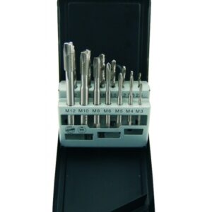 Zestaw gwintowników maszynowych M3-M12 ABRABORO, HSS-G