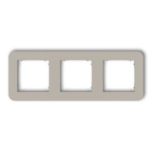 MINI TAUPE FRAME 3X ROUNDED UNIVERSAL