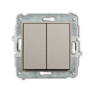 MINI MODUŁ TAUPE ŁĄCZNIK SERYJNY ZACISKI ŚRUBOWE 10AX 250V