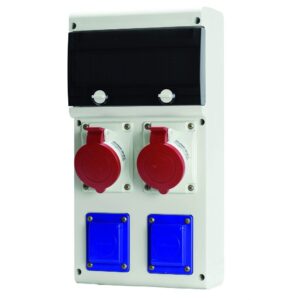 BLOCK 4 ROZDZIELNIA BUDOWLANA 10M 2X 230V 2X 32/5 SERIA 632