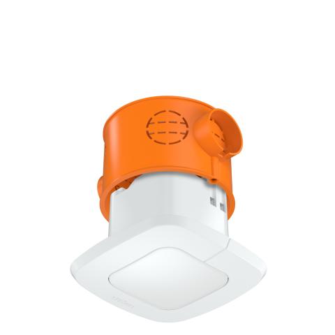 Czujnik obecności i zmierzchu Steinel IR Quattro SLIM XS DALI-2 IPD podtynkowy IP20 kwadrat biały - obrazek 3