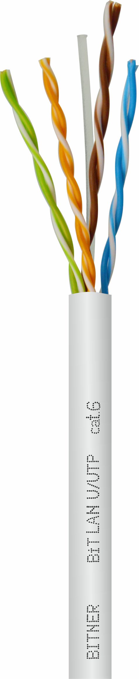 U/UTP 4X2X0.54 SZARY PRZEWÓD KOMPUTEROWY BĘBEN CAT.6 NIEEKRANOWANY DRUT KL.1