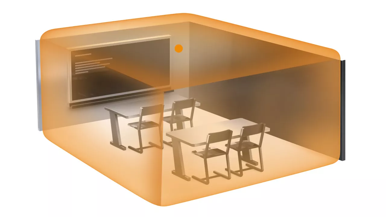 Czujnik obecności i zmierzchu Steinel US 360 KNX V3 podtynkowy IP20 kwadrat biały - obrazek 2