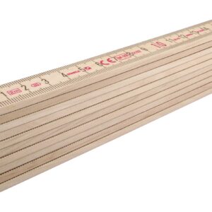 Miara składana 2m STABILA 407N buk, naturalna, sekcji 10