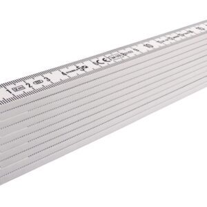 Miara składana 2m STABILA 1107 plastik, biała