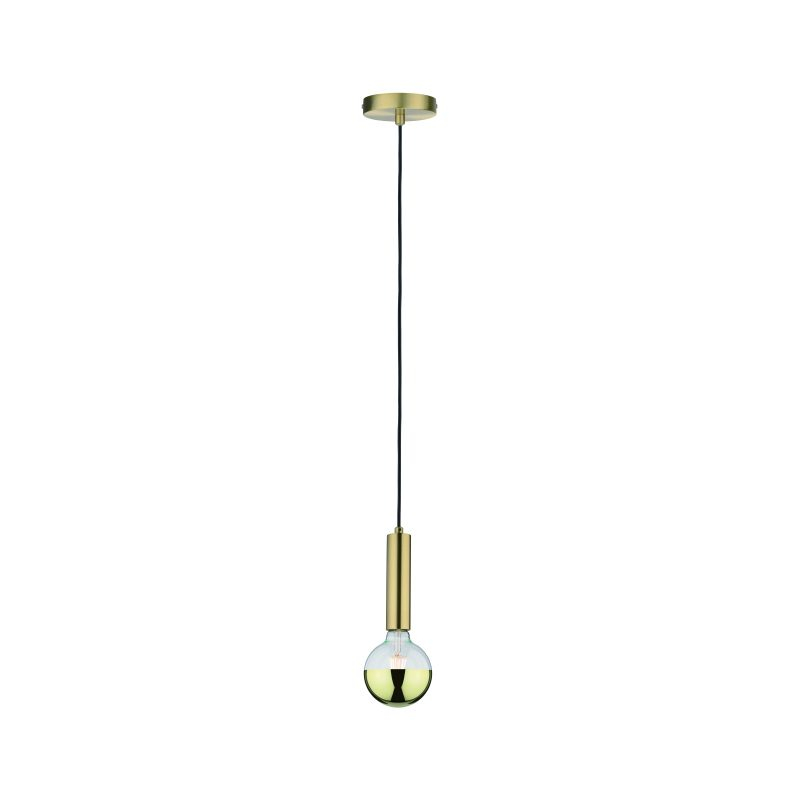 Neordic Kine Pendant Lamp max. 1x20W E27 230V brushed brass / metal