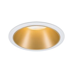 COLE COIN LED 3-STEP DIM 1x6W 470lm 2700K IP44 230V white / matte gold