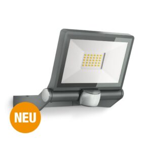 Naświetlacz z czujnikiem Steinel XLED ONE S LED PIR 18,6W 3000K 2050lm IP44 IK03 230V antracytowy / aluminium