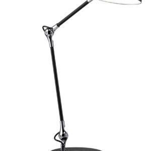 Lampka biurkowa NUMIS QI LED 11W 2700K-6500K 1000lm DIM + ładowanie indukcyjne 230V czarny / aluminium