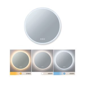 Lustro łazienkowe MIRRA LED 21W DIM 1580lm 2700/4000/6500K 600mm IP44 230V biały / lustro / metal / akryl