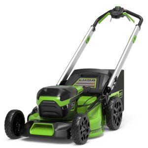 60V Battery-Powered Lawn Mower with Drive 46cm Greenworks GD60LM46SP