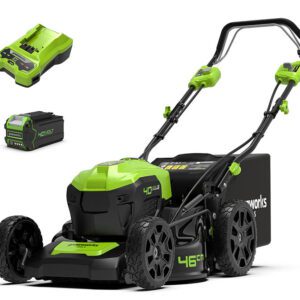 40V Kosiarka akumulatorowa z napędem 46cm GD40LM46SPK4 zestaw ładowarka + aku 4Ah