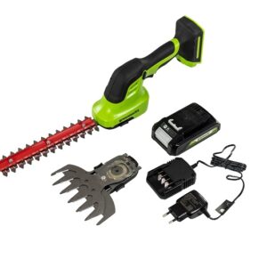 24V Nożyce do podcinania trawy i żywopłotów G24SHTK2 zestaw Ład.+2Ah