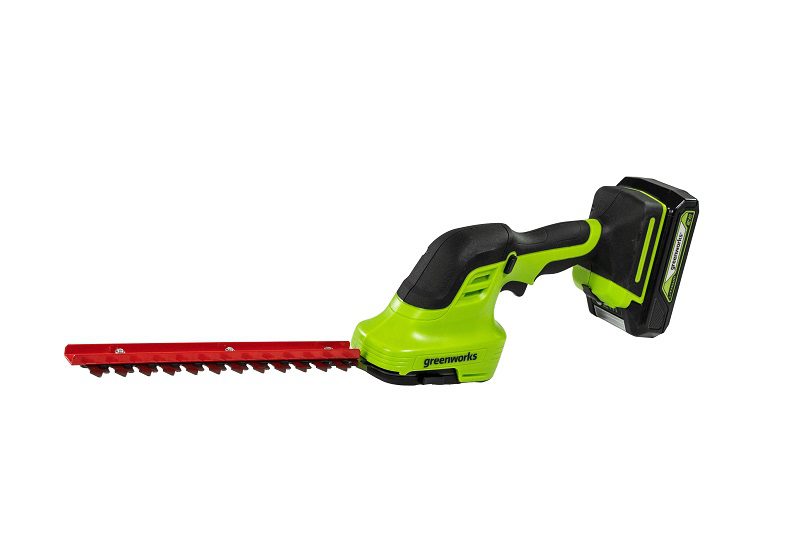 24V Nożyce do podcinania trawy i żywopłotów G24SHTK2 zestaw Ład.+2Ah - obrazek 2