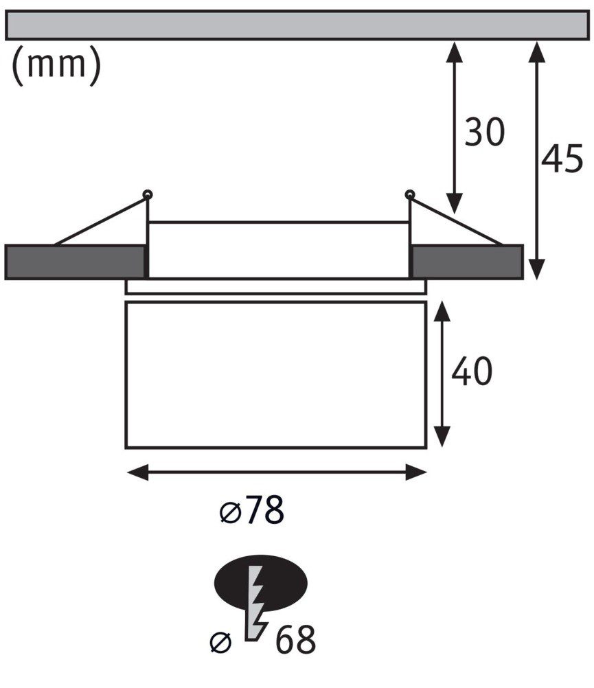 Oprawa wpuszczana LED Spircle biała mat 8W 3000K 36 st. - obrazek 7