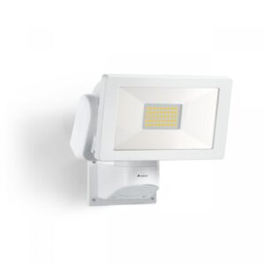 Naświetlacz bez czujnika Steinel LS 300 LED 29,5W 4000K 2704lm IP44 IK03 230V biały / aluminium