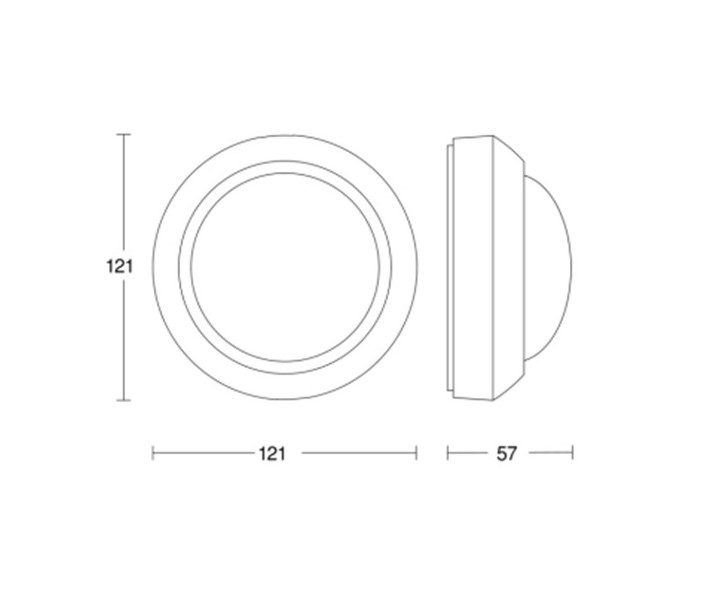 Czujnik ruchu obecności Steinel IS 2360-3 ECO fi 24m max. 2000W IP54 230V czarny - obrazek 5