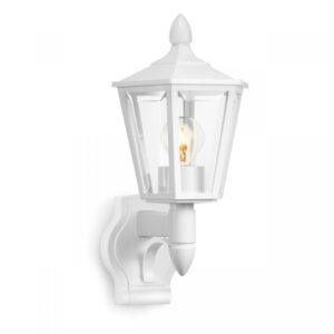 Oprawa elewacyjna STEINEL L15 max.60W E27 IP44 230V biała / tworzywo sztuczne