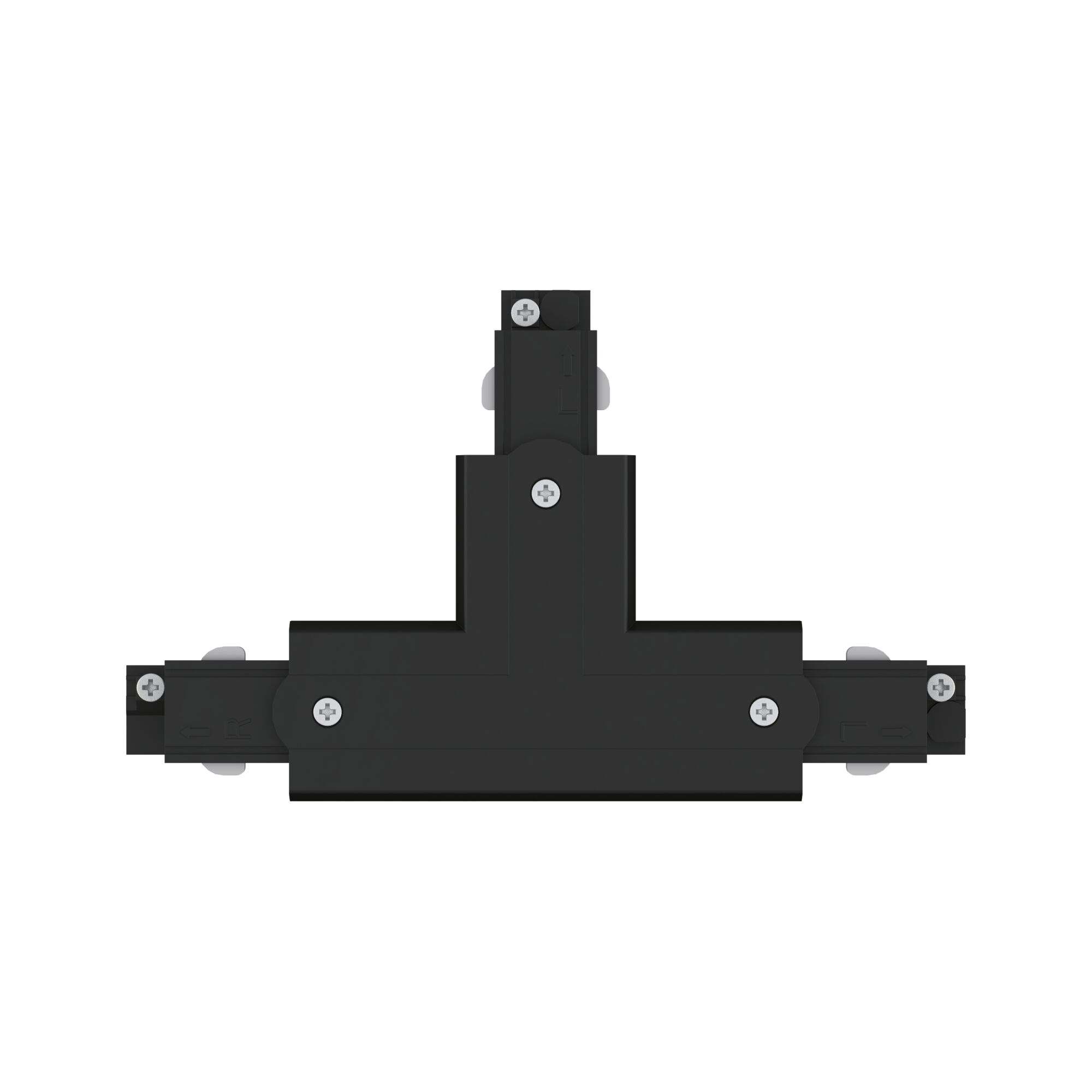 Łącznik do systemu ProRail3 T lewy 230V czarny / metal / tworzywo sztuczne - obrazek 2