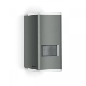 Oprawa elewacyjna z czujnikiem ruchu i zmierzchu Steinel L 930 S LED iHF 9,1W 3000K 457lm IP44 IK03 230V antracyt / aluminium