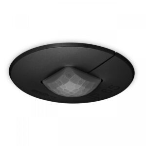 Steinel IR Quattro MICRO 6m COM1 recessed presence and twilight sensor IP65 round black