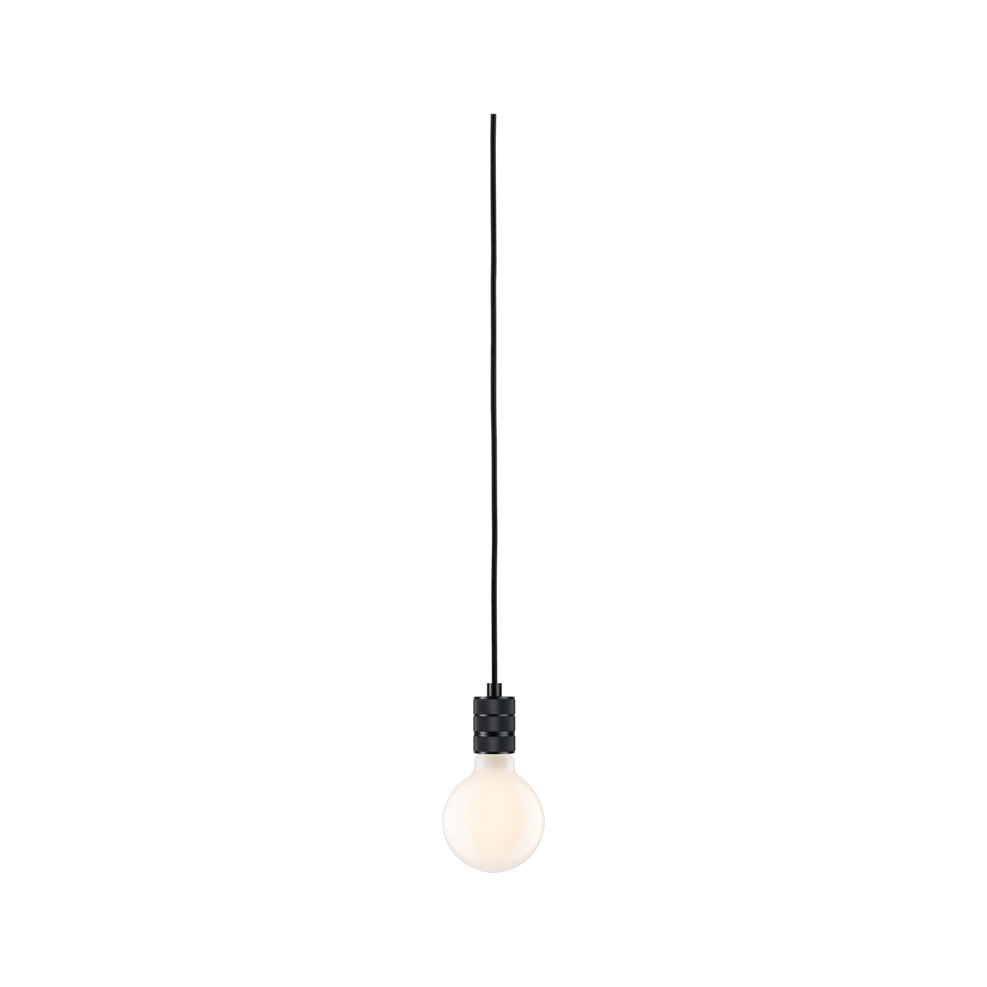 Lampa wisząca z wyłącznikiem TILLA Neordic E27 max. 20W IP20 230V czarny / metal - obrazek 2