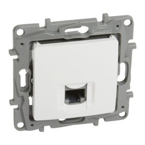 NILOE 2/ ECO MODULE WHITE COMPUTER SOCKET 1X UAE 8 CAT.5 UTP FLAT