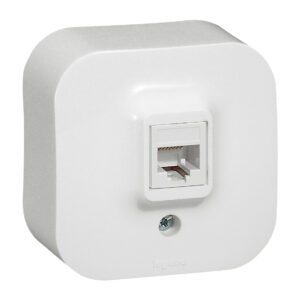 FORIX WHITE COMPUTER SOCKET 1X UAE 8 CAT.5E UTP FLAT