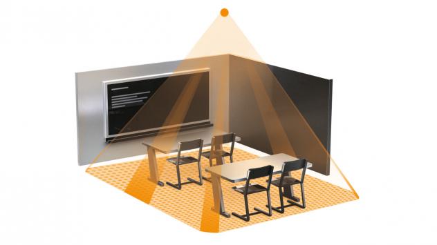 Czujnik obecności i zmierzchu Steinel IR Quattro HD-2 24m KNX Bluetooth Mesh podtynkowy IP20 kwadrat biały - obrazek 3