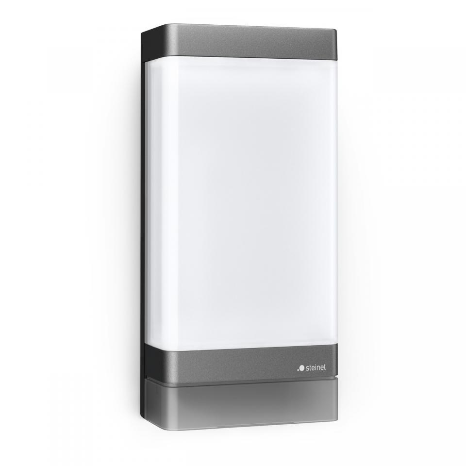 Oprawa numeryczna elewacyjna z czujnikiem STEINEL L 271 DIGI SC Bluetooth Mesh 6,6W 3000K 566lm LED IP44 IK03 230V antracyt / aluminium