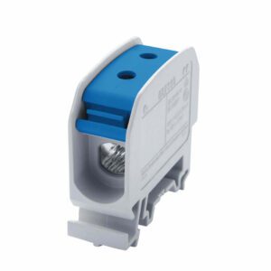 STB  16 ZŁĄCZKA SZYNOWA GWINTOWA 1X 1.5-16MM2 / 1.5-10MM2 AL/CU 87110 SIMBLOCK NIEBIESKI