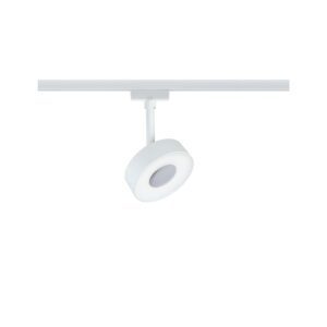 URail CIRCLE LED DIM 5W 180lm 4000K 230V matte white/metal track spotlight