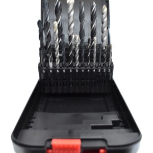 Zestaw wierteł mieszanych MIX ABRABORO (metal, drewno, cegła)