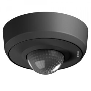 Steinel PD-24 ECO COM1 Presence and Twilight Sensor Round Surface-Mounted IP54 230V Black / Plastic