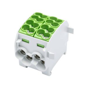 SCB 25-2 DISTRIBUTION BLOCK - BRANCH AL/CU 80120 SIMBLOCK GREEN