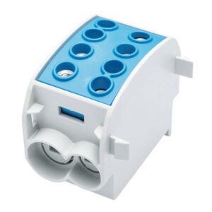SCB 70 DISTRIBUTION BLOCK - BRANCH AL/CU 80310 SIMBLOCK BLUE