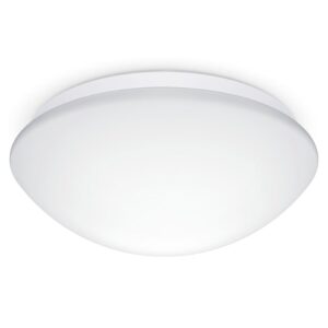 Oprawa z modułem awaryjnym i z czujnikiem ruchu RS PRO P3 S HF 18,4W LED 2072lm 3000K IP54 IK03 230V biała/ tworzywo sztuczne / światło awaryjne zgodne z normą EN 60598-2-2 na 3 godziny
