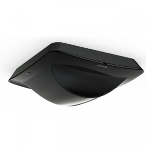 Czujnik obecności i zmierzchu HALLWAY COM1 podtynkowy IP20 kwadrat czarny