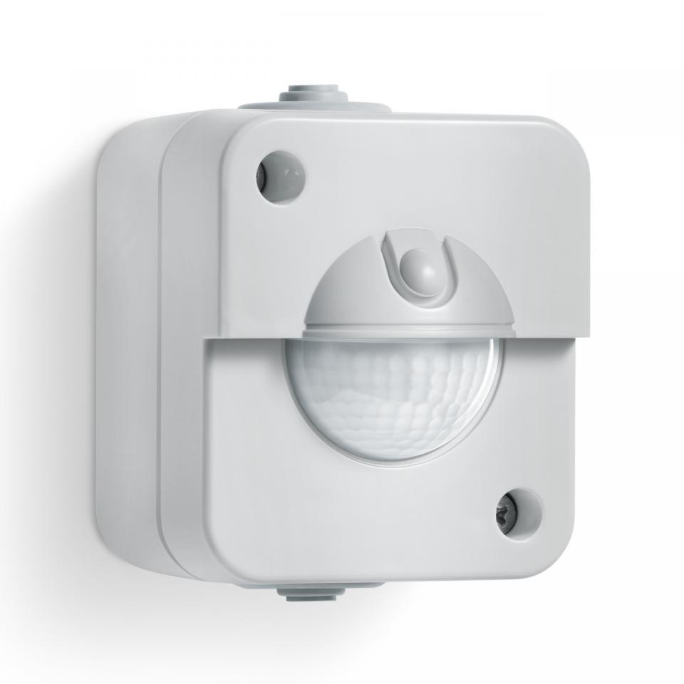IR 180 AP EASY Surface-Mounted Motion and Twilight Sensor IP54 Square Gray