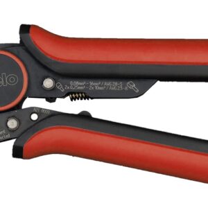 Zaciskarka do tulejek kablowych z ruchomą głowicą 0,08 - 16 mm2