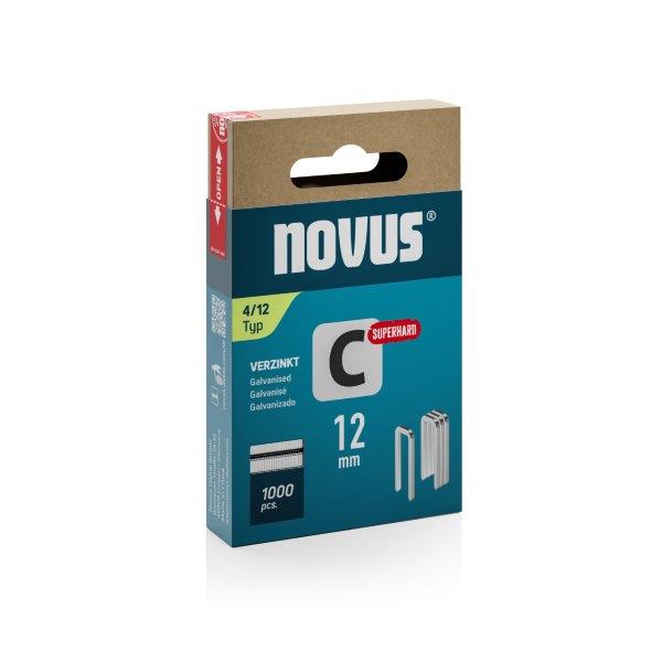 Zszywki typ C 4/12 NOVUS