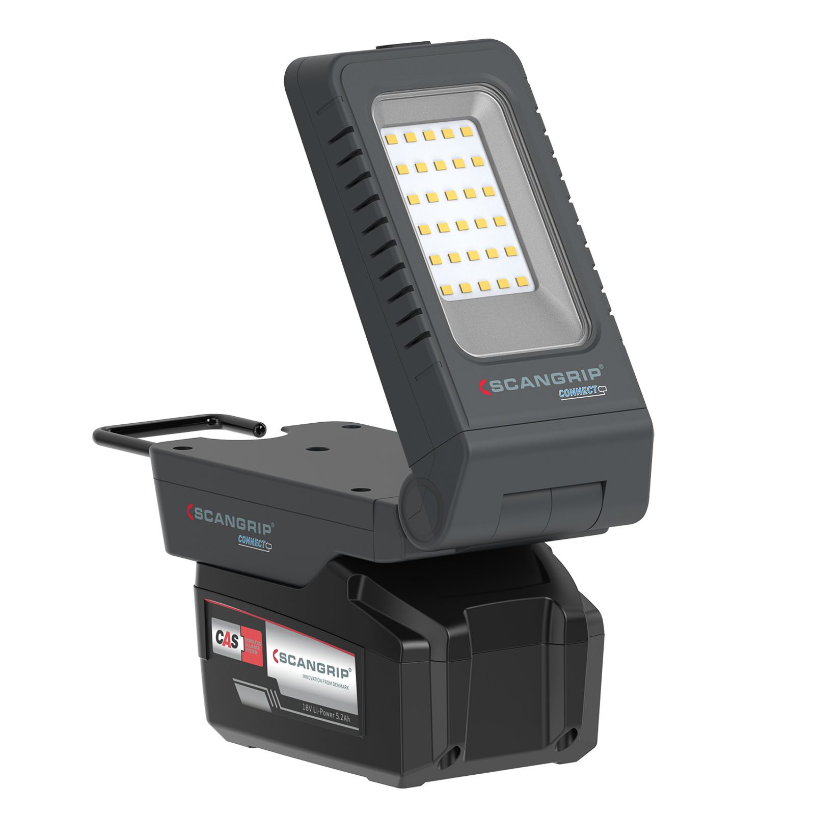 Kompaktowa lampa robocza 1000 lm BASIC CONNECT 03.6109C - obrazek 2