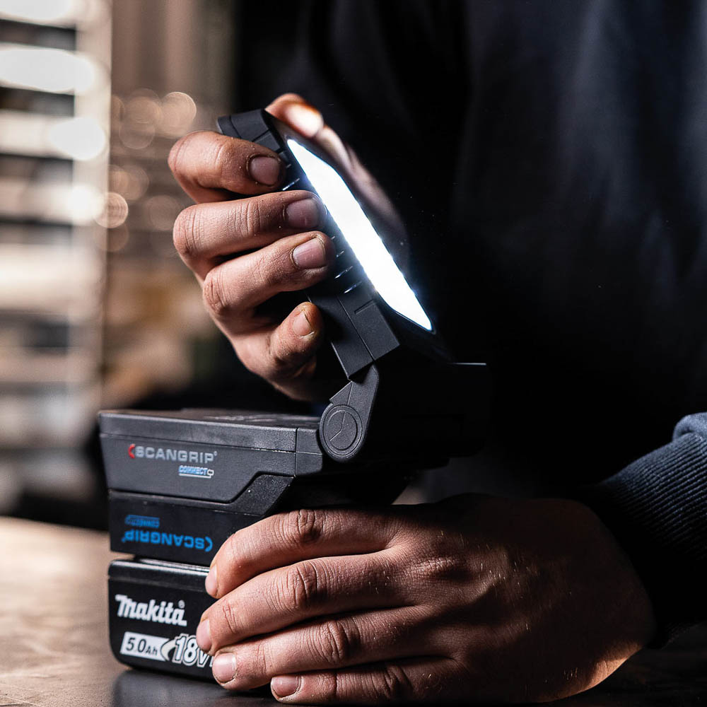 Kompaktowa lampa robocza 1000 lm BASIC CONNECT 03.6109C - obrazek 9