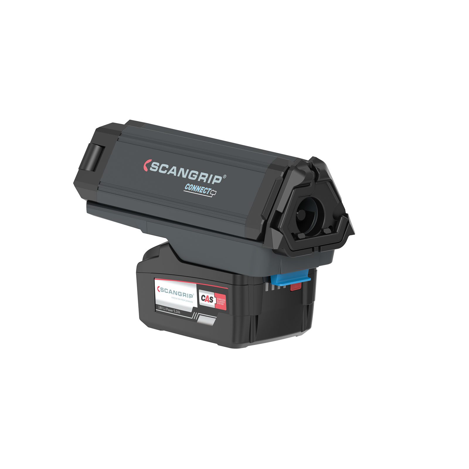 Akumulatorowa lampa robocza z dwoma głowicami 2500 lm DUO CONNECT 03.6111C - obrazek 8